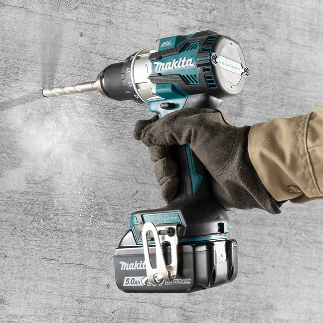 Makita 18V LXT Brushless 1/2" Hammer Drill-Driver, Tool Only DHP489Z