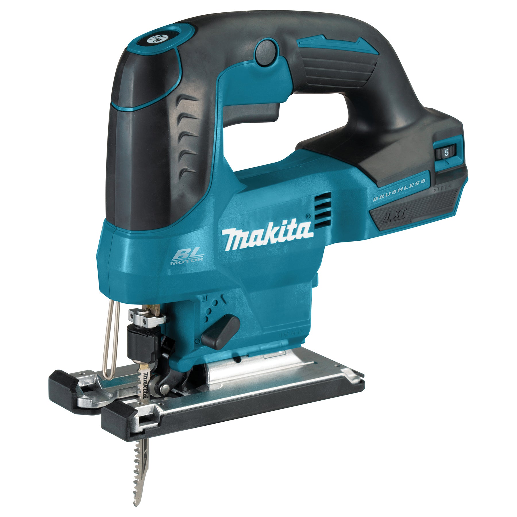 Makita Scie sauteuse sans balais 18V LXT avec poignée en D, outil seul DJV184Z