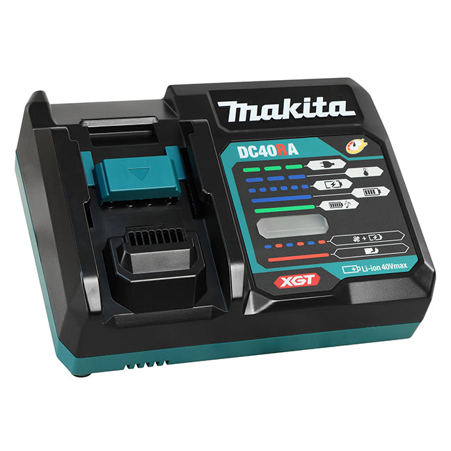 Makita 40Vmax XGT Brushless 2 Tool Combo Kit, 2.5Ah x1 & 4.0Ah x1 DK0176G207