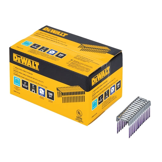 Dewalt DRS18100 1 in. Insulated Cable Staples DRS18100