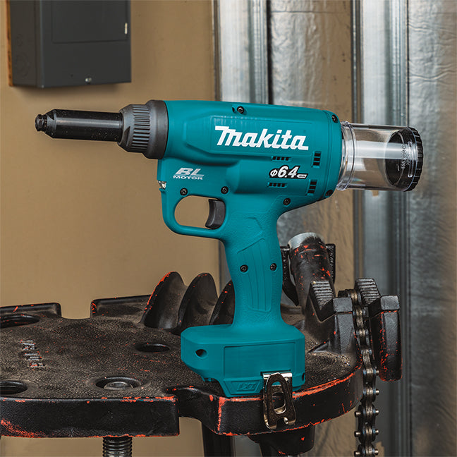 Makita Pince à Riveter Sans Fil LXT 18V Sans Balais, Dia. 3/16" - 1/4", Machine Seule DRV250Z