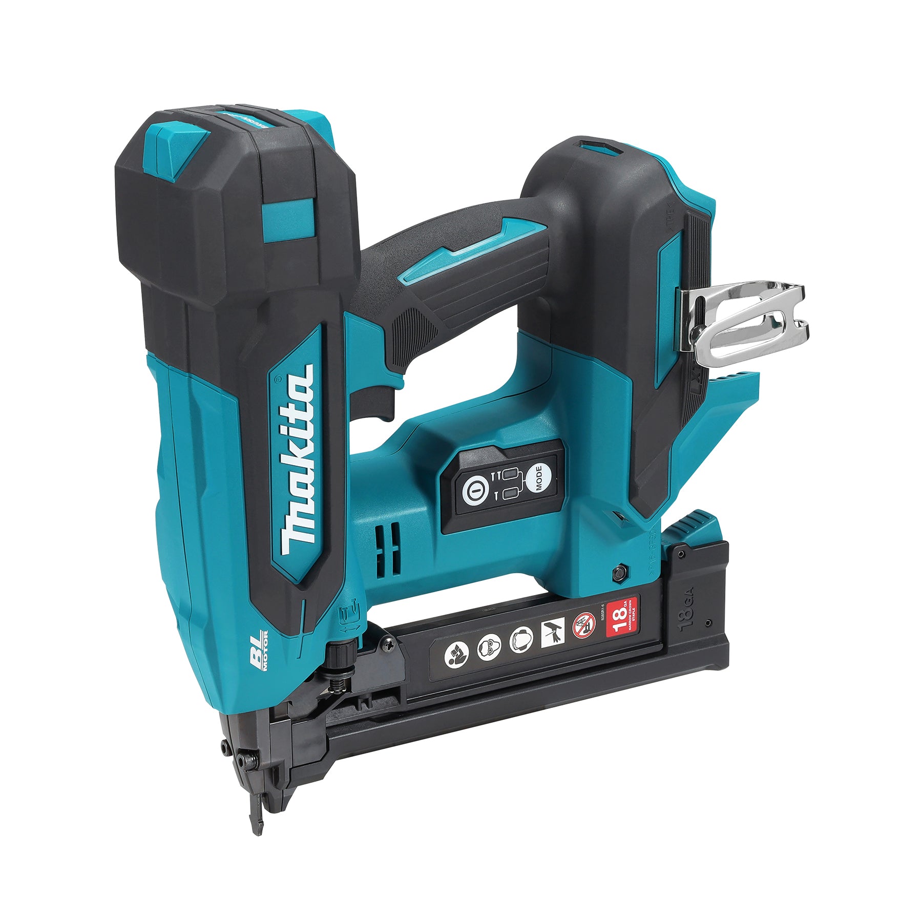 Makita Agrafeuse à couronne étroite 18V LXT sans balais 1-1/2" 18 ga, outil seul DST630Z