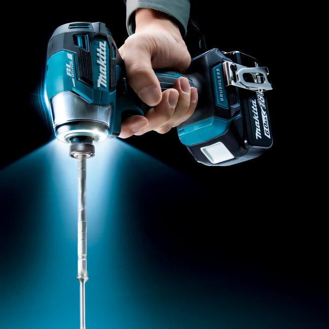 Makita 18V LXT Brushless 1/4" Impact Driver, Tool Only DTD173Z
