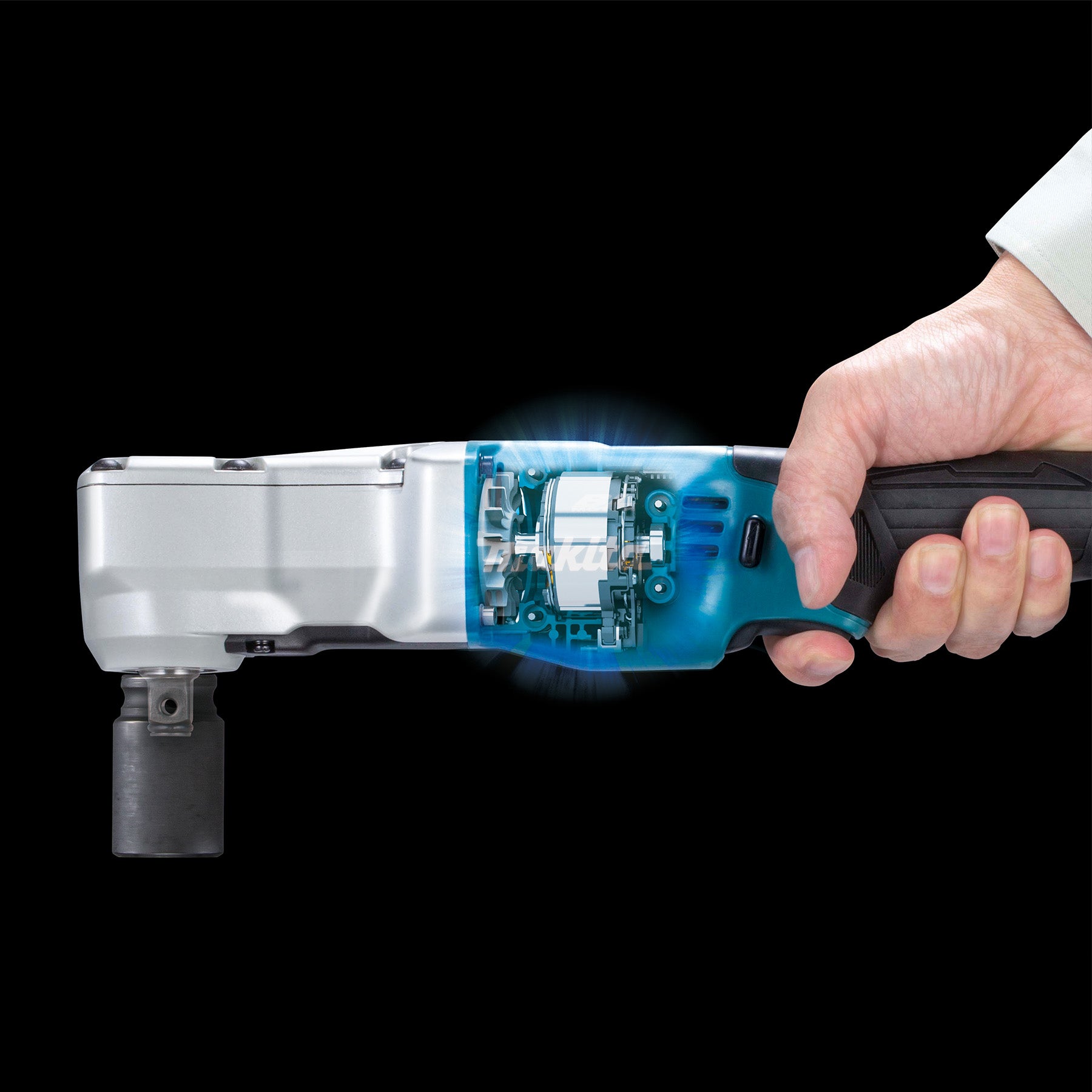 Makita Clé à chocs angulaire sans balais LXT 1/2" 18V, outil seul DTL300Z