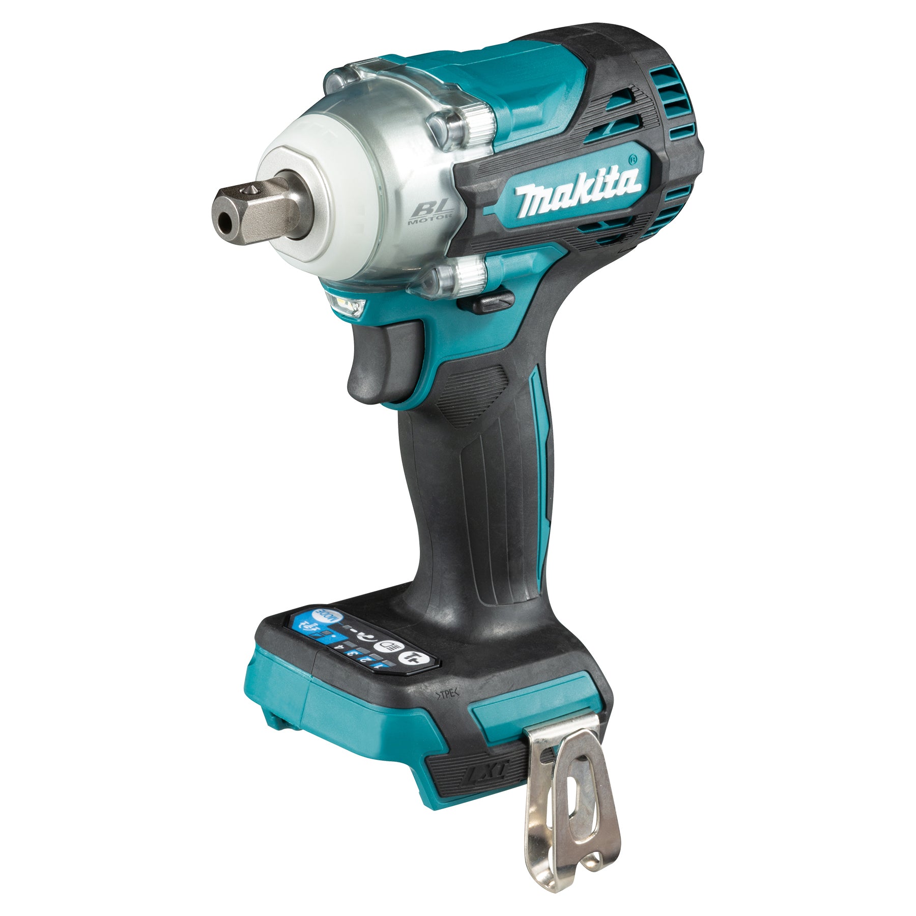 Makita Clé à chocs sans balais LXT 18V 1/2" avec goupille de détente, outil seul DTW301XVZ