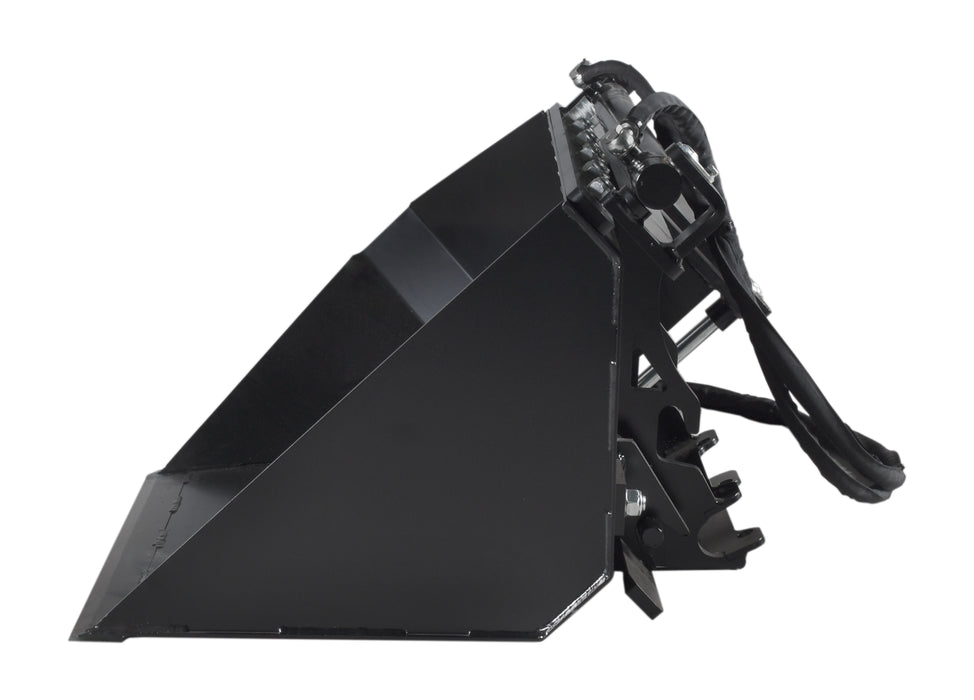 Ducar Godet basculant 45", 130L, pour chariot à conducteur porté DUESOSKID-30 (Disponible décembre 2025) DUABKSKID-TILT