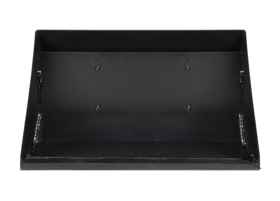 Ducar Godet bas profil 29" à bord lisse, 80 L, pour chargeuse compacte sur chenilles portée DUESOSKID-30 DUALPBK-80L