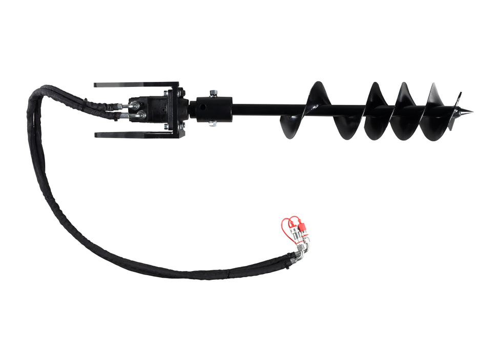 Ducar Tarière pour poteaux 8" avec vis pour préparation de sol à conducteur porté DUESOSKID-30 DUAPH-AUGER-8