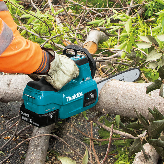 Makita 18V LXT Brushless 10" Top Handle Chainsaw, 5.0Ah x1Kit DUC254RT