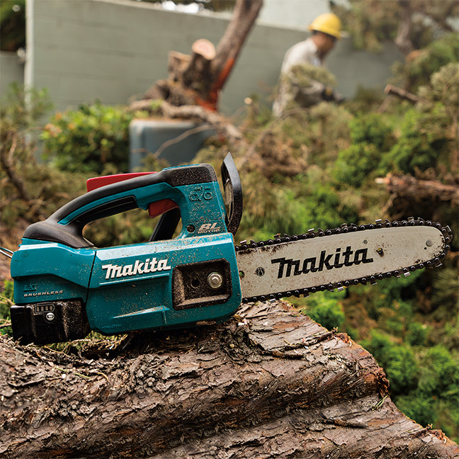 Makita 18V LXT Brushless 10" Top Handle Chainsaw, 5.0Ah x1Kit DUC254RT