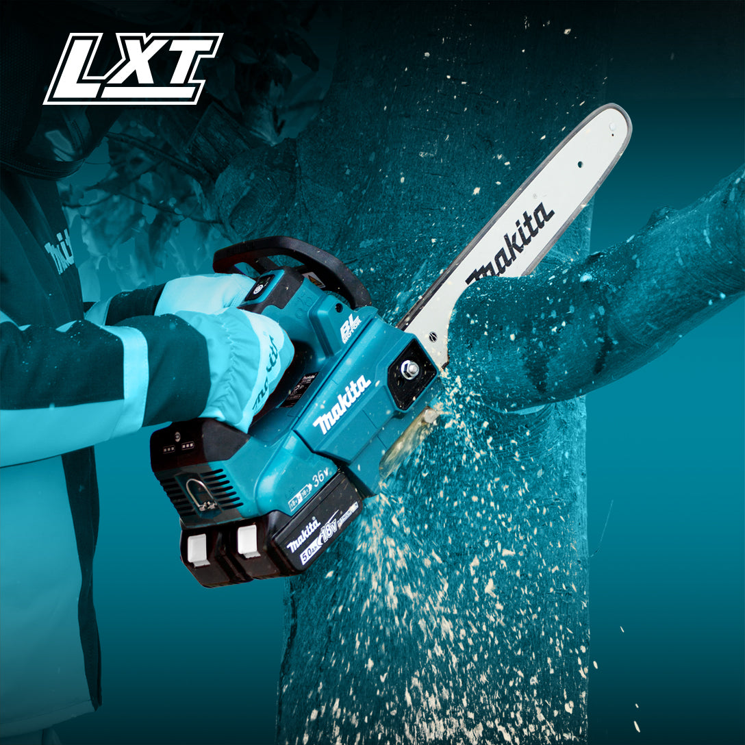Makita 36V(18Vx2) LXT Brushless 14" Top Handle Chainsaw, Tool Only DUC356Z