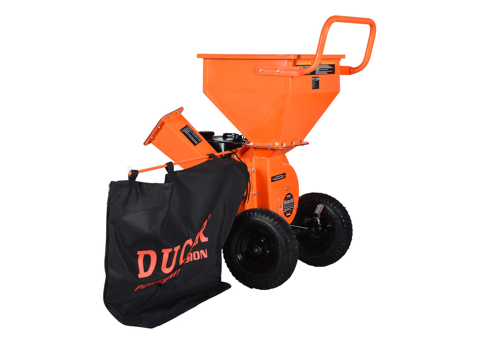 Ducar Broyeur de végétaux 7CV, moteur 212 cm³, démarrage par lanceur DUEB700