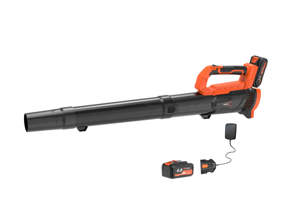 Ducar Souffleur à feuilles électrique 20V-4Ah DUEBWR-20V-4AH