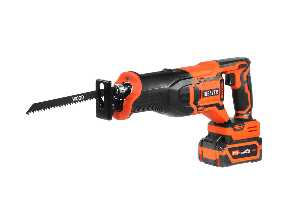 Ducar Scie alternative - 20V - Batterie 4Ah, Accessoires & Sac DUECRS340
