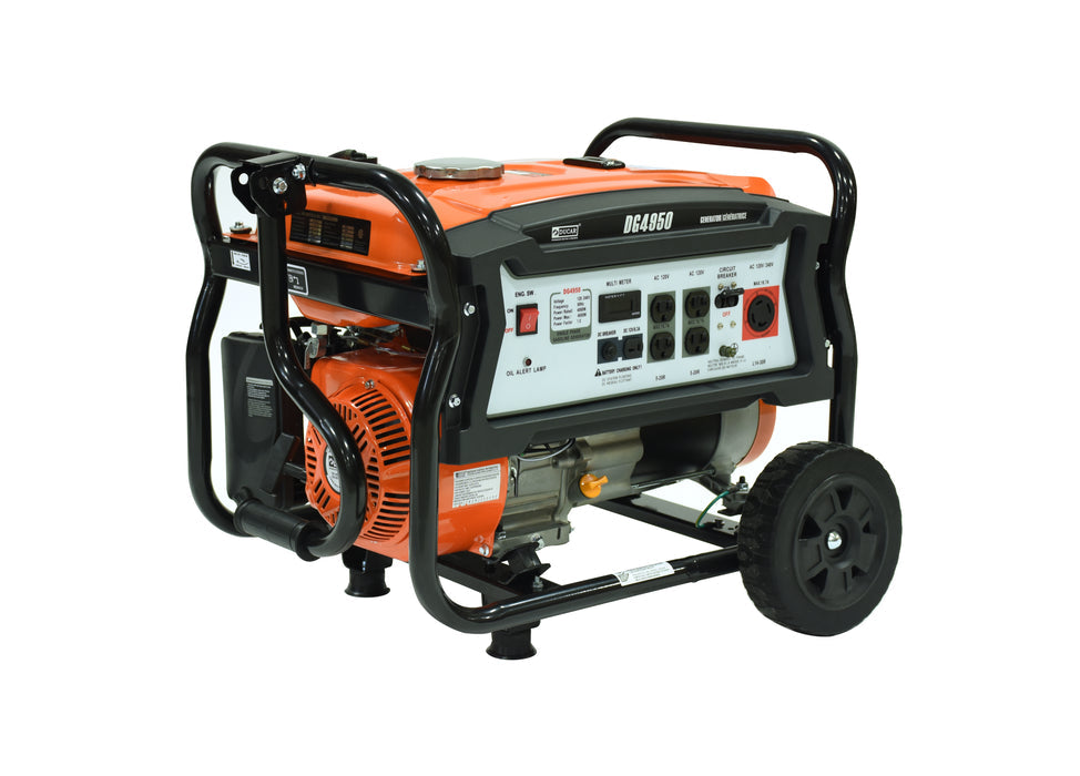 Ducar Groupe électrogène 4950W, 8 CV, essence DUEDG4950