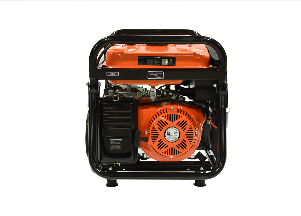 Ducar Groupe électrogène 6500W, 15 CV, démarrage à distance, essence DUEDG6500R