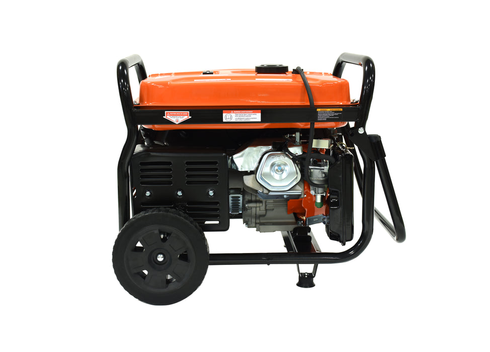Ducar Groupe électrogène 6500W, 15 CV, démarrage à distance, essence DUEDG6500R
