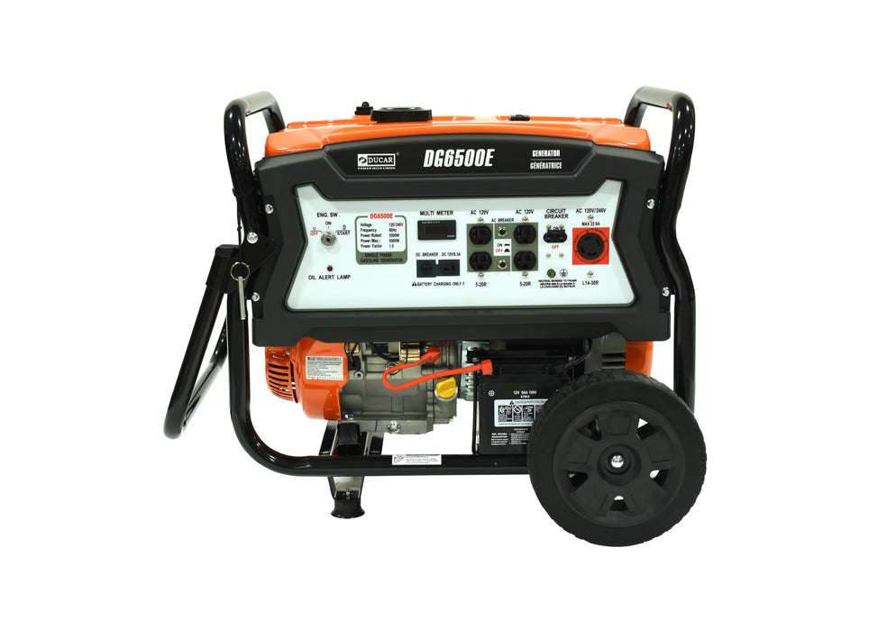Ducar Génératrice 6500W, 15 CV, essence DUEDG6500