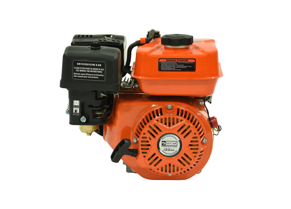 Ducar Moteur 4 temps, 6,5 CV DUEDJ168F