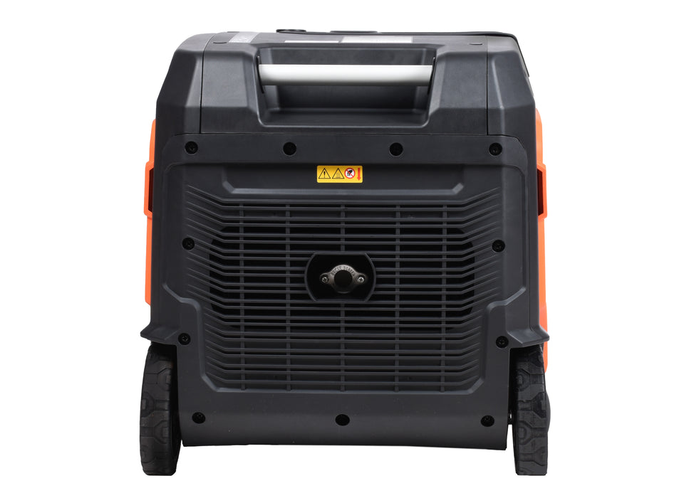 Ducar Groupe électrogène à onduleur 7500W, 10 CV, démarreur à distance, bi-carburant (GPL / essence) DUEDLG7500IR