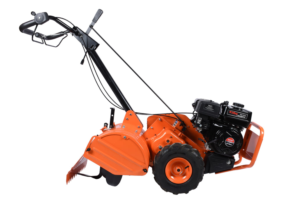 Ducar Motobineuse autoportée, fraises rotatives arrière à double sens, 212 cc DUEDRT-18
