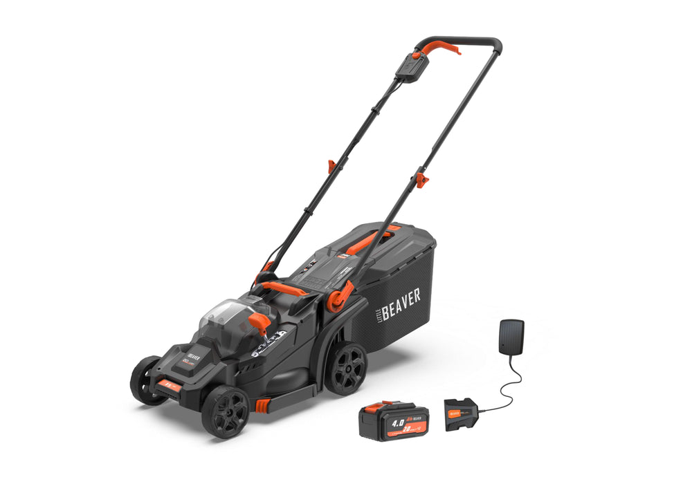 Ducar Tondeuse à gazon électrique 13", 20V DUELM15-20V-4AH