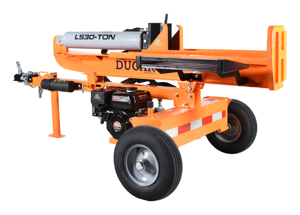 Ducar Fendeuse à bûches 30 tonnes, essence, 7 CV DUELS30T