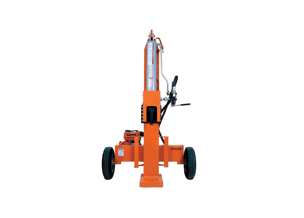 Ducar Fendeuse à bûches à essence 25 tonnes, 6,5 HP DUEPG25T