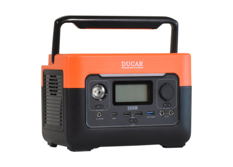 Ducar Station d'énergie portable 288 Wh DUEPS300