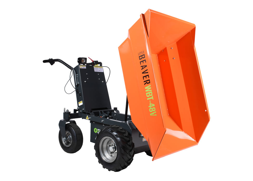 Ducar Brouette motorisée électrique, capacité de 1105 lb DUEWBT-48V