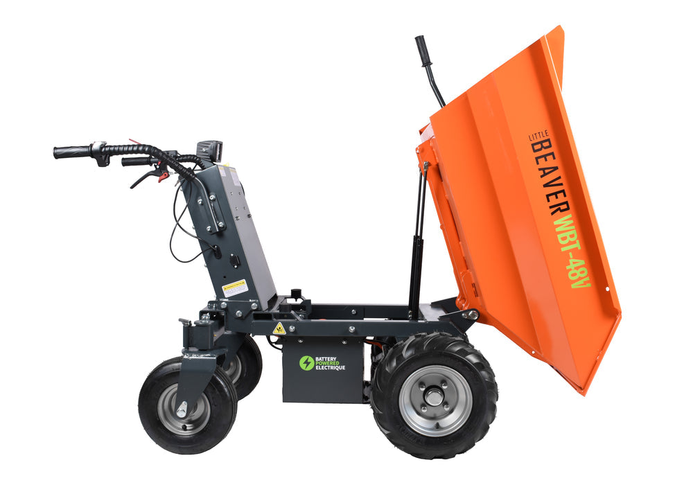 Ducar Brouette motorisée électrique, capacité de 1105 lb DUEWBT-48V