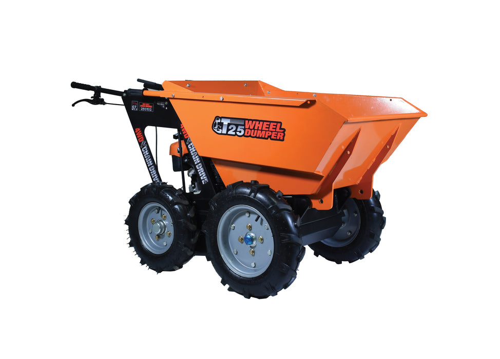 Ducar Brouette motorisée 4x4, capacité 250 kg (551 lb) DUEWBT25
