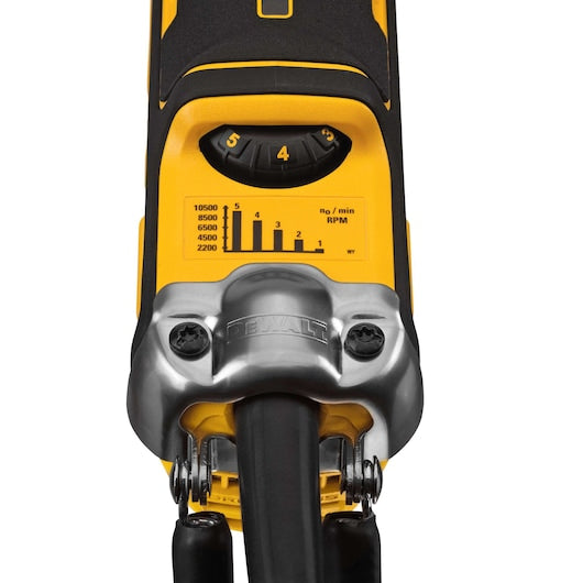 DeWalt Meuleuse d'angle petite 5 po. sans balais à interrupteur à palette avec FREIN DE REBOND™ DWE43214NVS