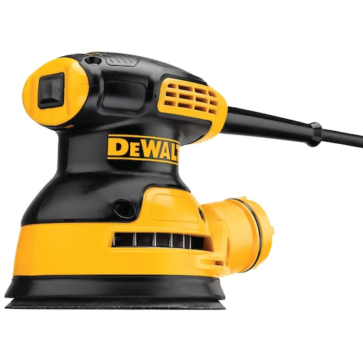 DeWalt Ponceuse orbitale aléatoire 5" à vitesse unique - Pad à boucle et crochet DWE6421
