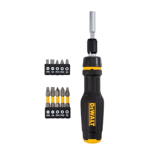 Dewalt MAX FIT® Telescoping Multi-Bit Screwdriver Set (10 pc.) DWHT68001
