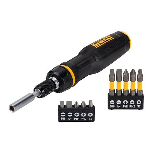 Dewalt MAX FIT® Telescoping Multi-Bit Screwdriver Set (10 pc.) DWHT68001