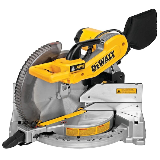 Dewalt 15 Amp 12 in. Electric Double-Bevel Compound Miter Saw with CUTLINE™ DWS716XPS