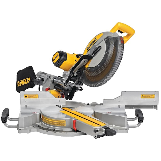 DeWalt Scie à onglet compound à glissière double biseau 12 po DWS780