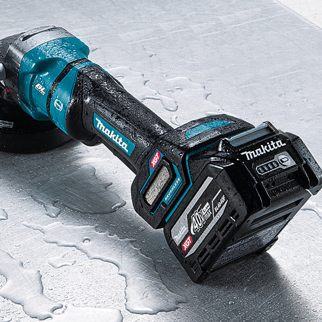 Makita 40Vmax XGT Brushless 5" Angle Grinder w/Paddle Switch, Tool Only GA050GZ