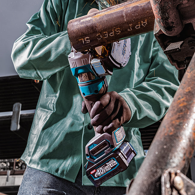 Makita 40Vmax XGT Brushless 5" Angle Grinder w/Paddle Switch, Tool Only GA050GZ