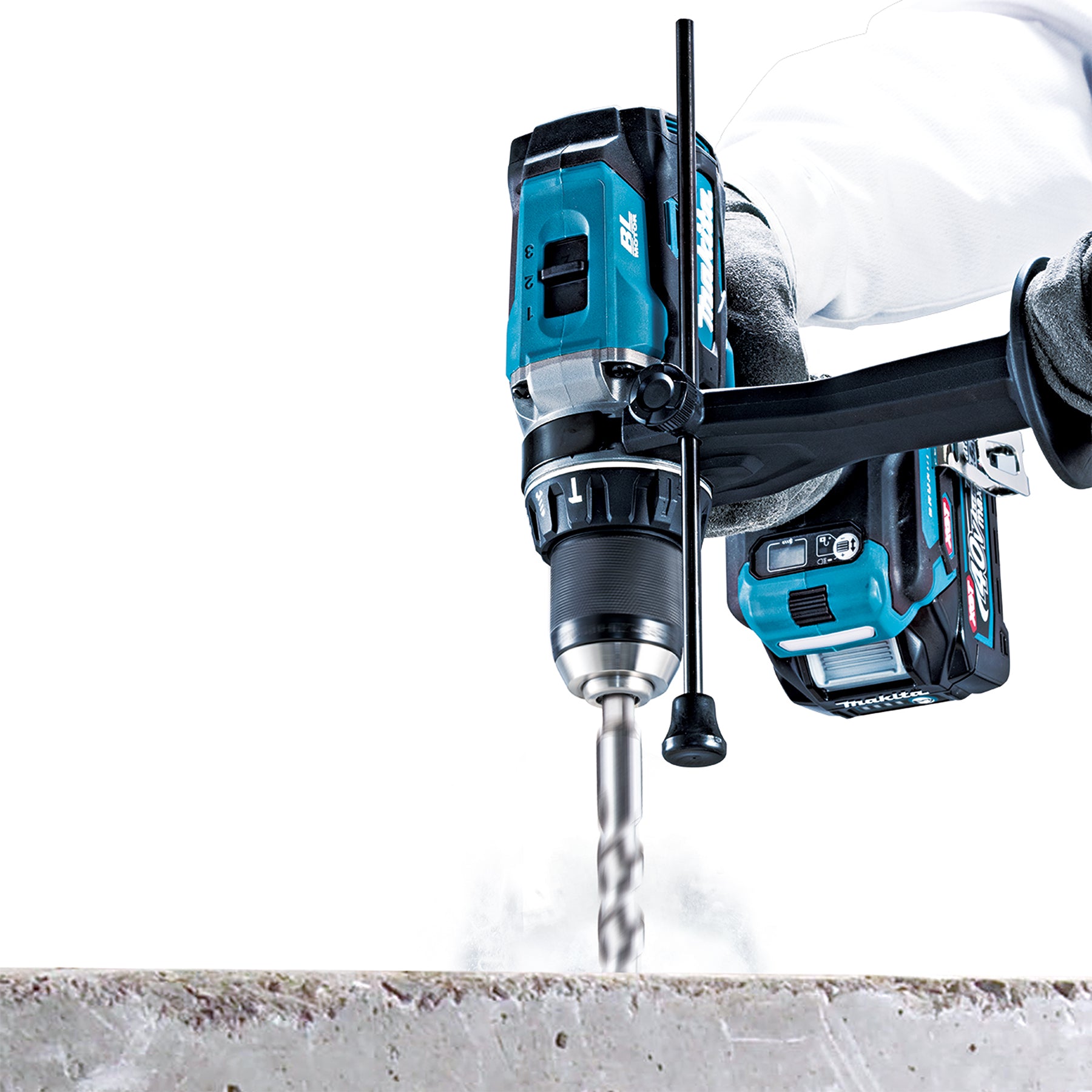 Makita Perceuse-visseuse à percussion sans fil XGT 40Vmax Brushless 1/2", Machine seule HP003GZ
