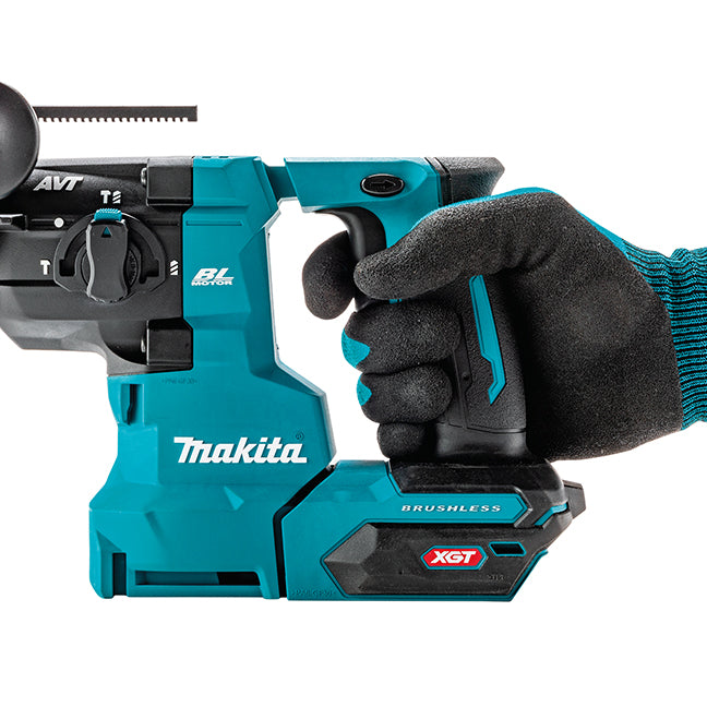 Makita 40Vmax XGT Brushless 13/16" Compact Rotary Hammer SDS-PLUS w/AWS, Tool Only HR010GZ