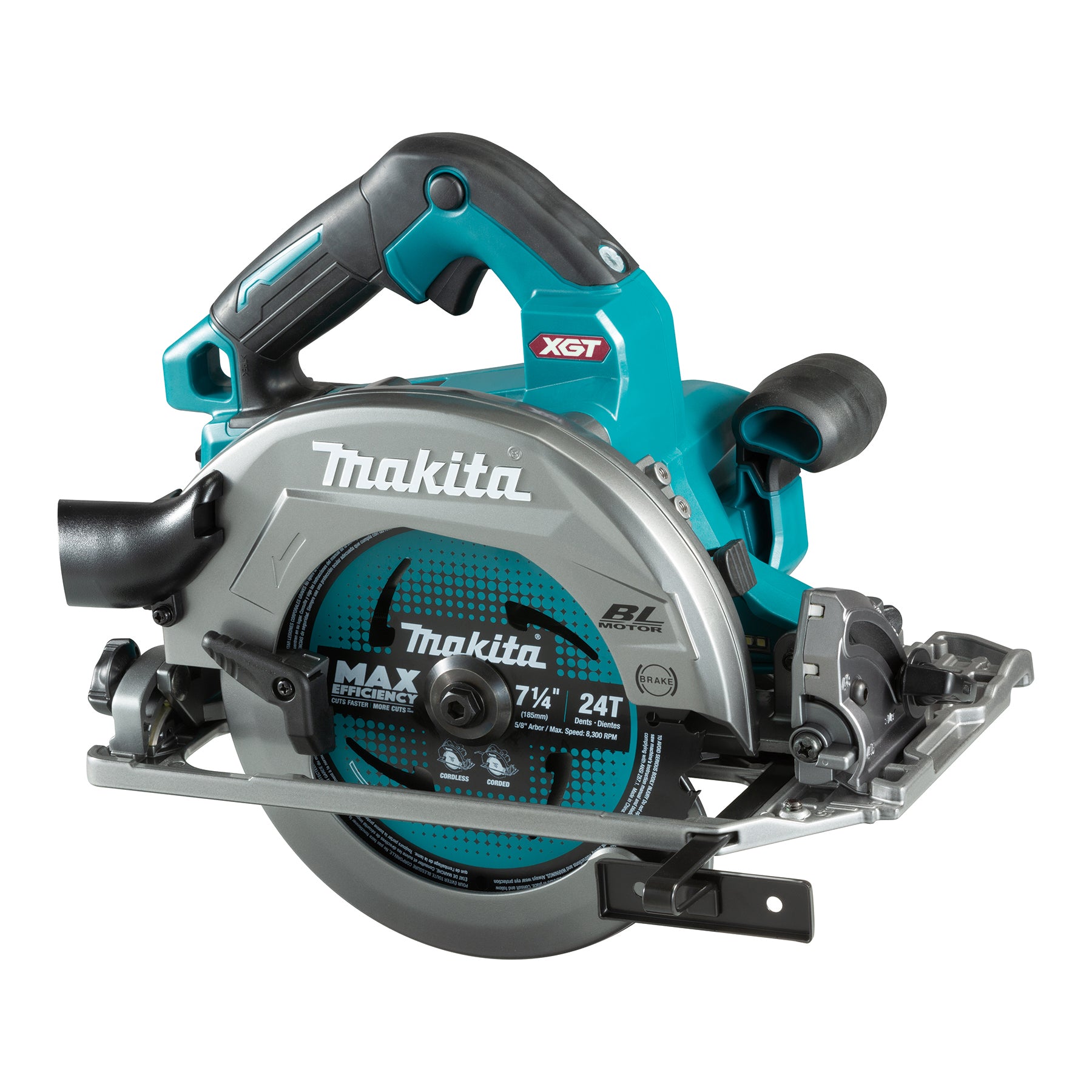 Makita 40Vmax XGT Brushless 7-1/4" Circular Saw w/AWS, Tool Only HS004GZ