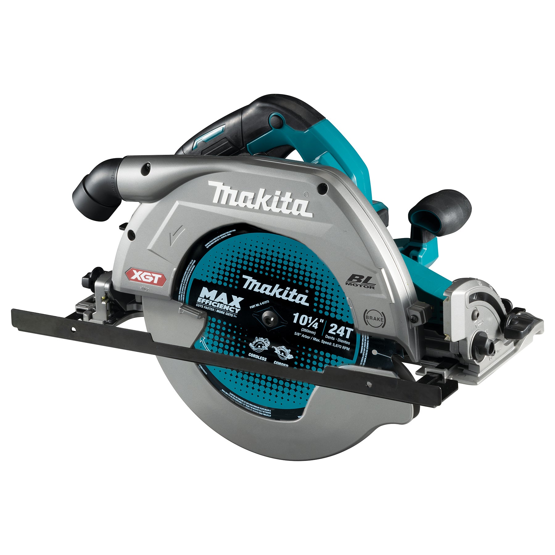 Makita Scie circulaire sans balais 10-1/4" 40Vmax XGT avec AWS, Outil seul HS011GZ