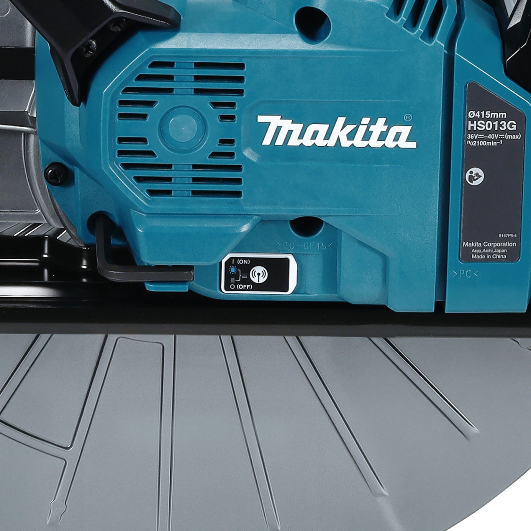 Makita Scie circulaire sans balais 16-5/16" 40Vmax XGT avec AWS, Outil seul HS013GZ