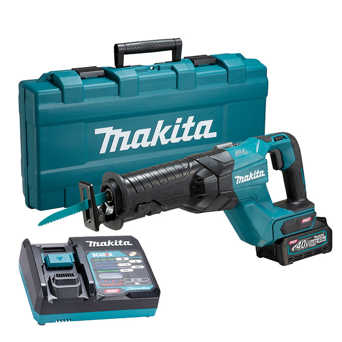 Makita Scie alternative sans balais 40Vmax XGT, kit avec batterie 4.0Ah x1 JR001GM101