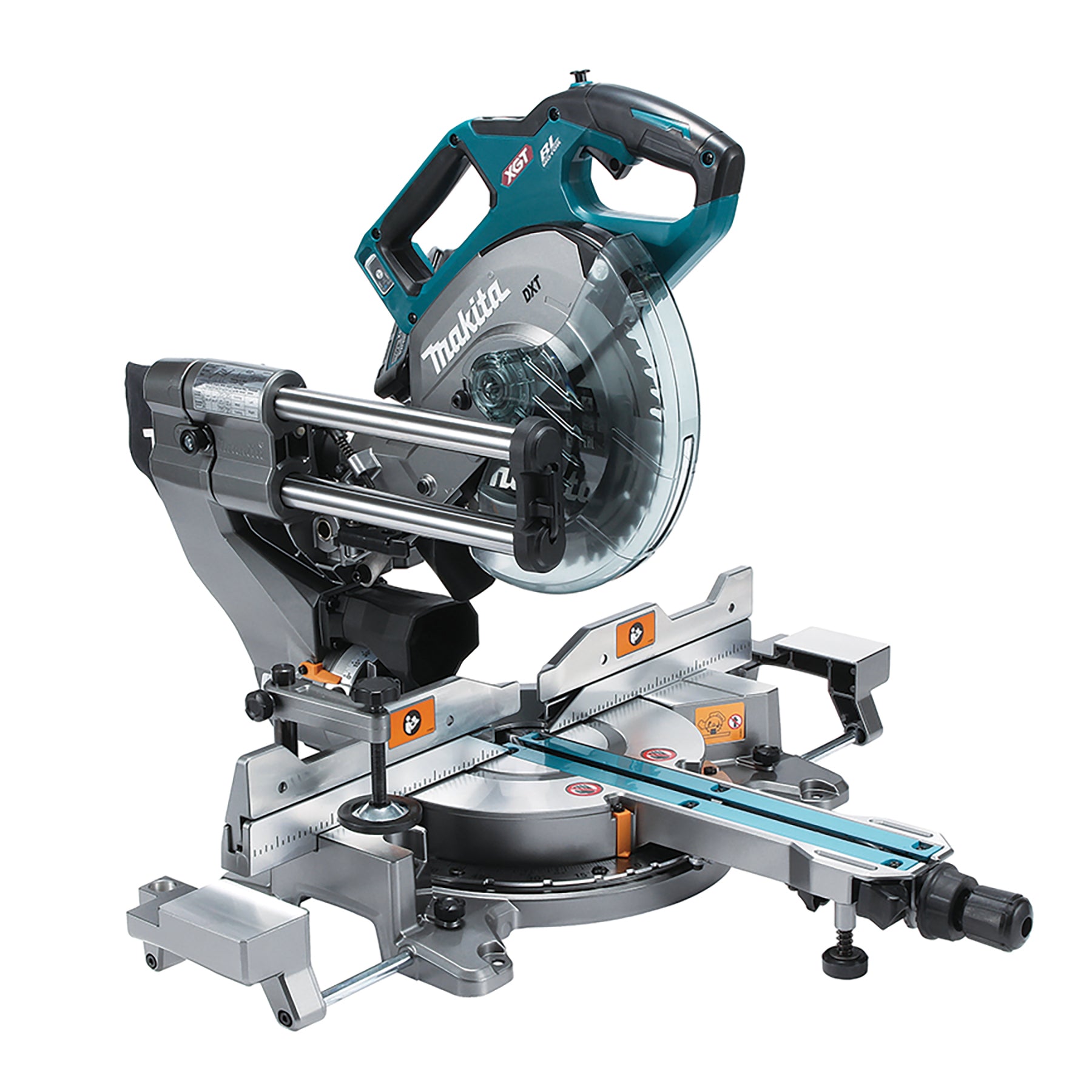 Makita 40Vmax XGT Brushless 8-1/2" Dual Compound Mitre Saw w/AWS, 4.0Ah x1Kit LS002GM102