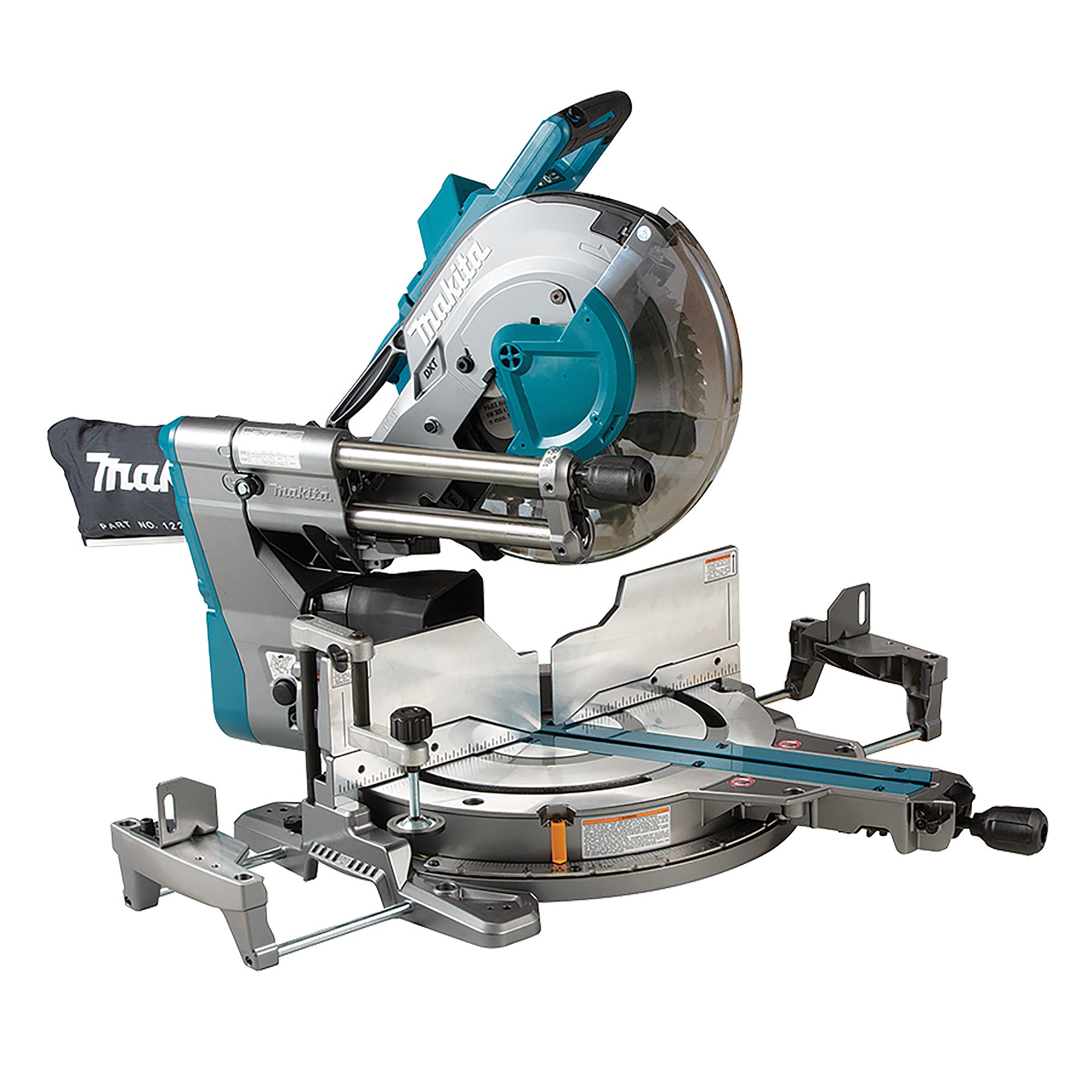 Makita Scie à onglets coulissante double 12" sans balais 40Vmax XGT avec AWS, Kit avec batterie 4.0Ah x1 LS003GM102