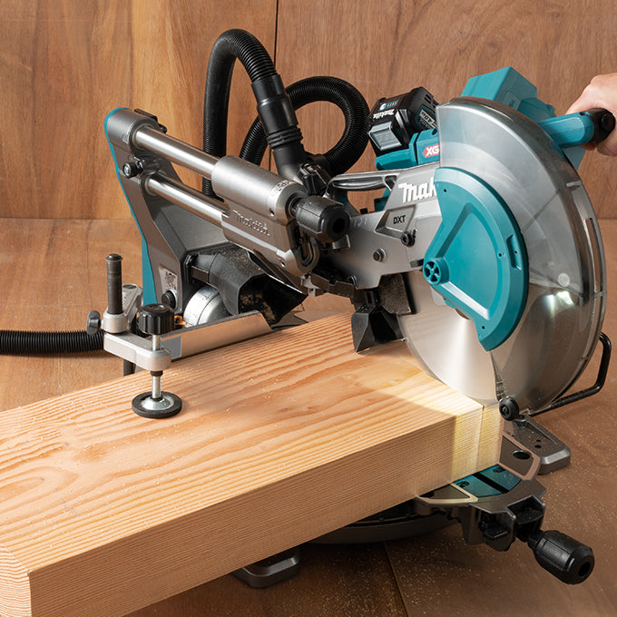 Makita 40Vmax XGT Brushless 10" Dual Compound Mitre Saw w/AWS, Tool Only LS004GZ