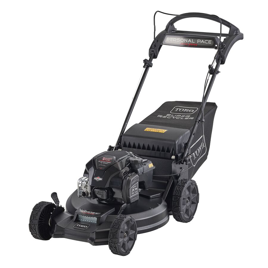 Toro Tondeuse à gazon à essence Super Recycler® 21 po (53 cm) avec Spin-Stop™ et système Personal Pace® 21563